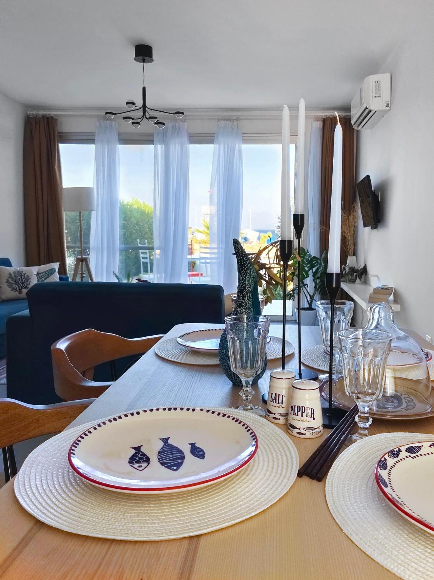 Spacious Three-Bedroom Apartment With Sea View A4 ลาปิโทส ภายนอก รูปภาพ