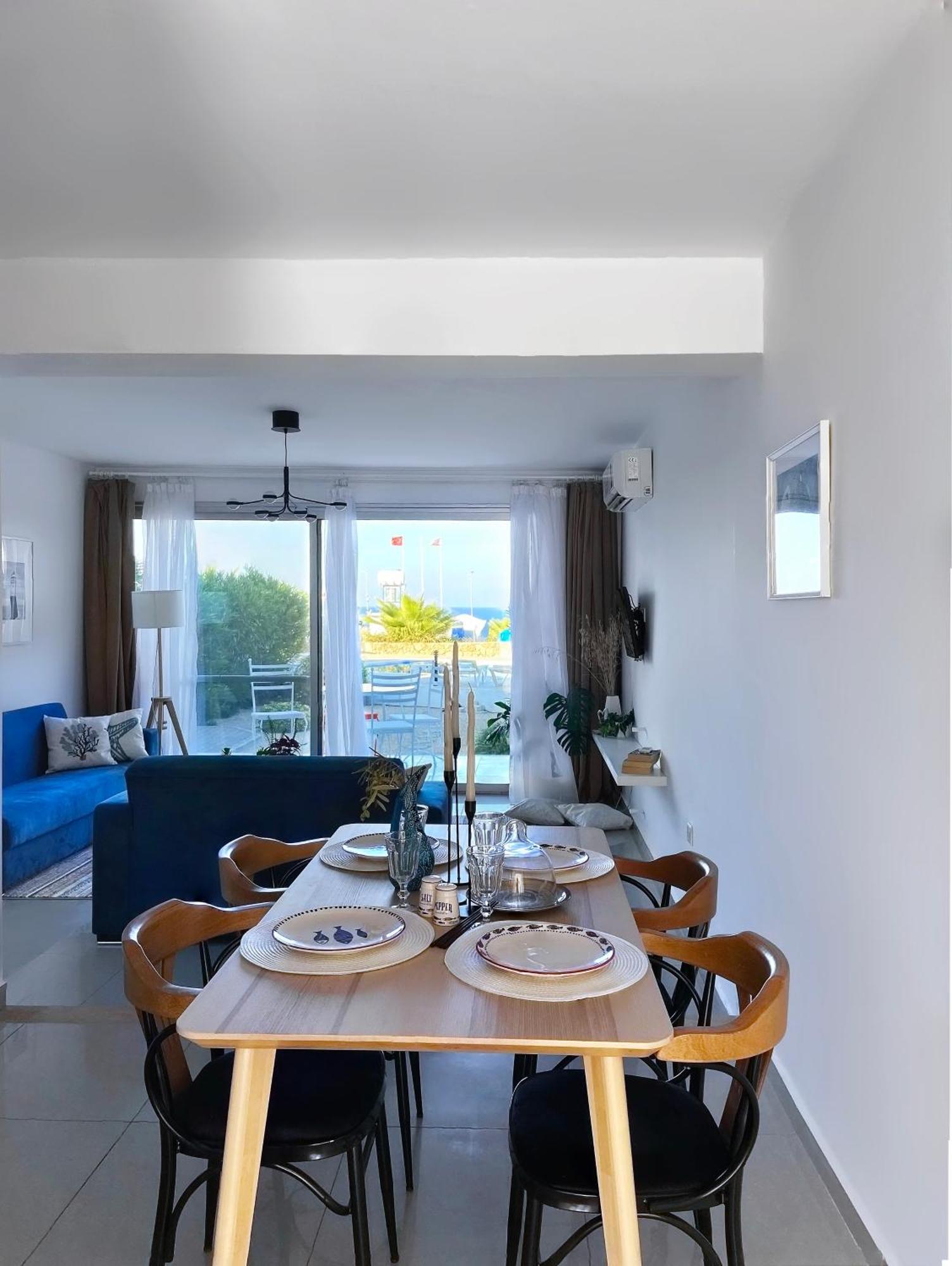 Spacious Three-Bedroom Apartment With Sea View A4 ลาปิโทส ภายนอก รูปภาพ